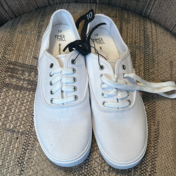 Time and Tru Shoes - Time and Tru White Sneakers